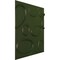 Ekena Millwork 19 5/8in. W x 19 5/8in. H Felix EnduraWall Decorative 3D Wall Panel Covers 2.67 Sq. Ft. WP20X20FEGCG - alternate 4